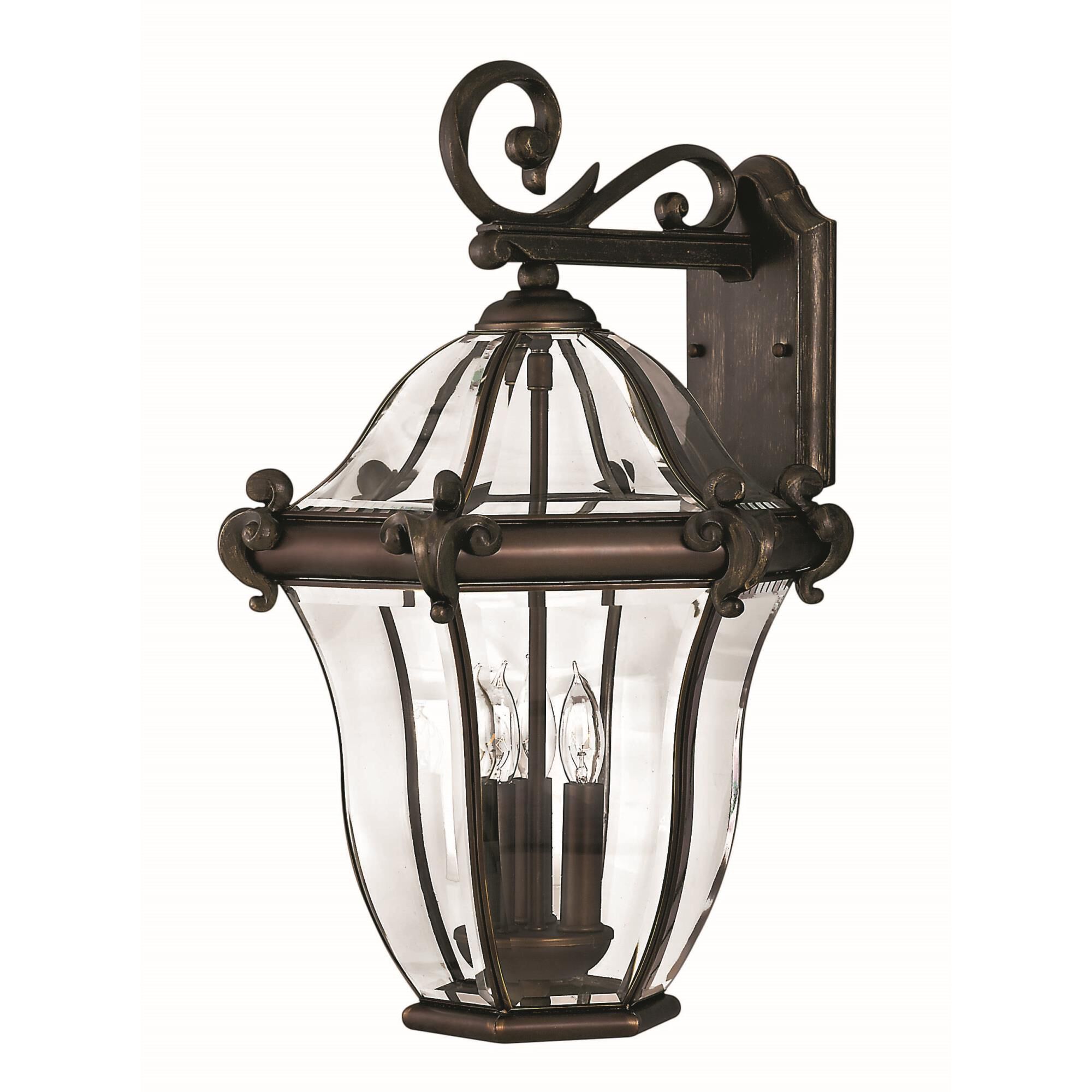 San Clemente 20 Inch Tall 3 Light Outdoor Wall Light by Hinkley Lighting